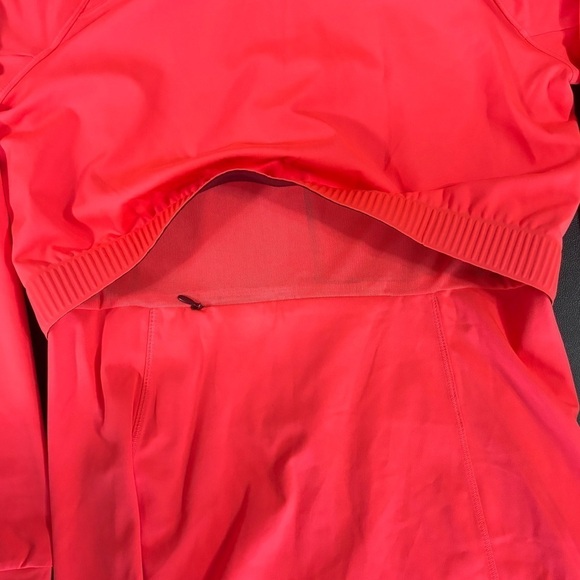Fabletics - Bright Orange Zip Up Workout Jacket small - Picture 13 of 13